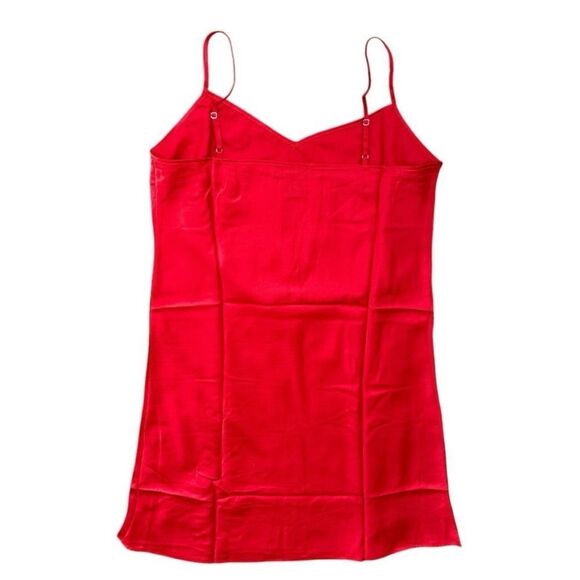 Red Floral Kimono Set Midnight Velvet Joseline Robe and Gown Women’s Size Large - Picture 8 of 12